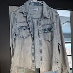 Vintage Light Blue Jean Jacket